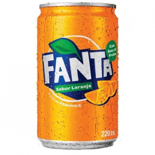 Refrigerante Fanta Laranja Lata 220ml