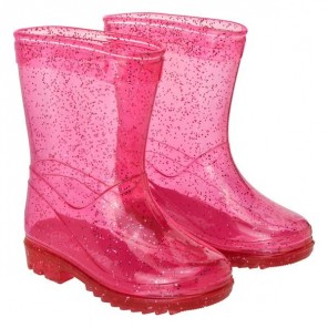 Galocha Infantil Rosa Glitter Pimpolho 22/23