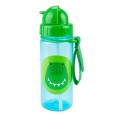 Garrafa Infantil Flip Zoo Verde Crocodilo Skip Hop 385Ml