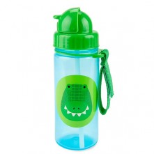 Garrafa Infantil Flip Zoo Verde Crocodilo Skip Hop