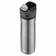 Garrafa Térmica AutoSpout Ashland Chill Preta Contigo De Inox 710 Ml