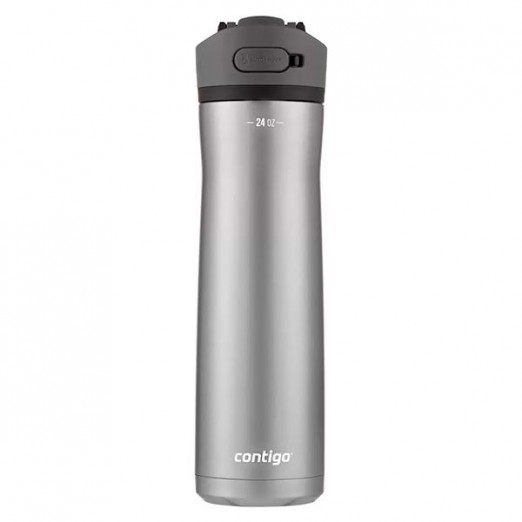 Garrafa Térmica AutoSpout Ashland Chill Inox Contigo De Inox 710 Ml