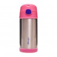 Garrafa Térmica Inox Infantil Feminina 270Ml Rosa Clingo