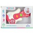 Guitarra Musical Infantil Rosa +12m Pimpolho