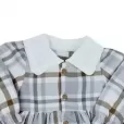 Vestido Infantil manga longa Flanela 3 Meses Grow Up