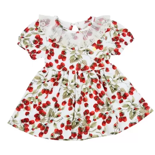 Vestido Infantil Ladybug joaninha 3 Meses Grow Up