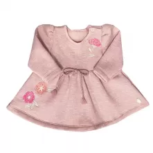 Vestido Double Face Infantil  3 Meses Grow Up