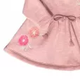 Vestido Double Face Infantil Rosa  3 Meses Grow Up