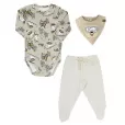 Conjunto Pagão Infantil urso polar 3 Meses Grow Up