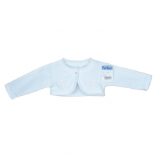 Bolero Bordado Infantil Branco Piu Ducci 03 Anos