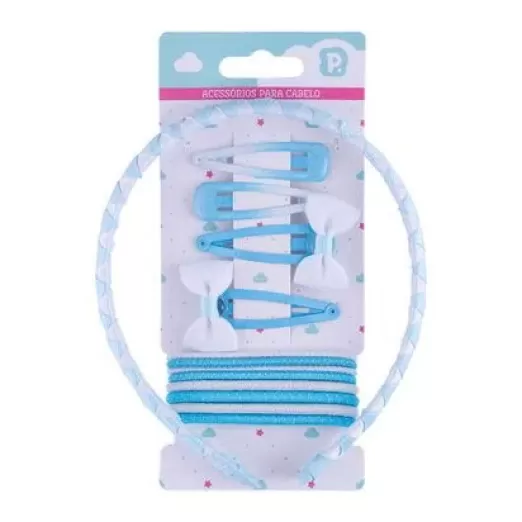 Kit De Arco Tic Tac Para Cabelo Menina Laço Pimpolho