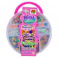 Brinquedo Infantil Biju Collection Kit Maleta Com Miçanga DMToys