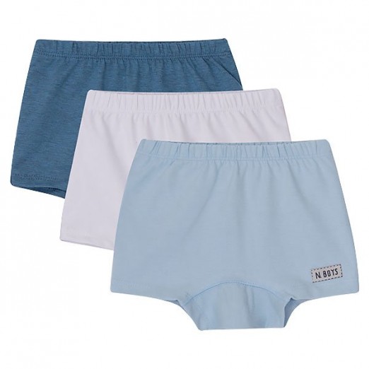 Kit Com 3 Unidades Cueca Infantil Tamanho 2 Anos Nini E Bambini