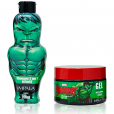 Kit Shampoo Para Bebê 2 Em 1 E Gel Fixador Hulk Impala 250Ml