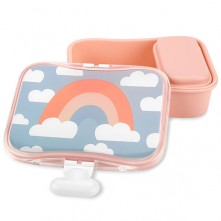 Kit Lanche Infantil Arco-Íris Rosa Skip Hop 