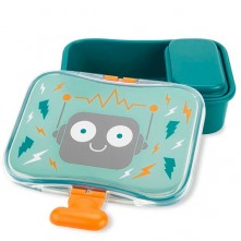 Kit Lanche Infantil Robô Azul Skip Hop