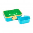 Kit Lanche Para Menino Com Divisória Crocodilo Skip Hop Verde