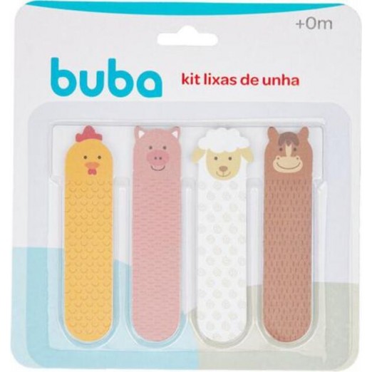 Kit Lixa De Unha Fazendinha Buba