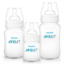 Kit com 3 Mamadeiras Anti-Colic Avent Philips