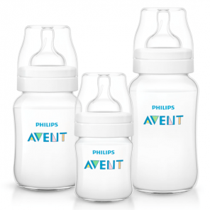 Kit com 3 Mamadeiras Anti-Colic Avent Philips