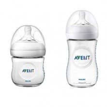 Kit De Mamadeira Pétala 125ML E 260ML Transparente Avent