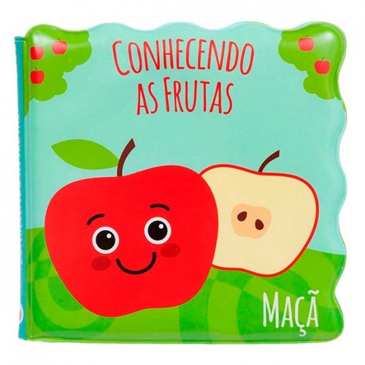 Livrinho Infantil Para A Hora Do Banho Conhecendo As Frutas Buba