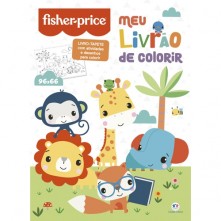 Livro Infantil Colorir Fisher Price