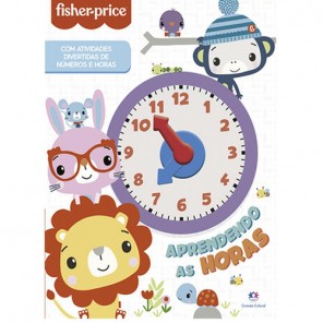 Livro Ensino Fisher price Relógio