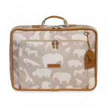 Mala Infantil Vintage Safari Caqui Masterbag