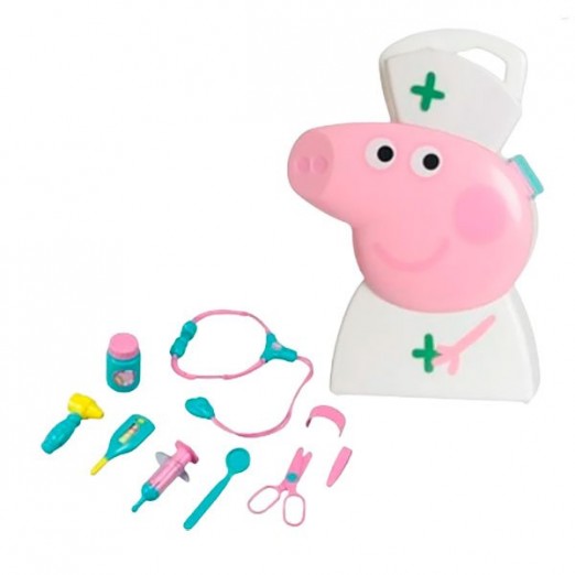 Brinquedo Infantil Maleta De Médico Peppa Pig Multikids