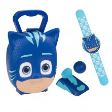 Brinquedo Infantil Maleta Pj Masks Menino Gato Multikids 