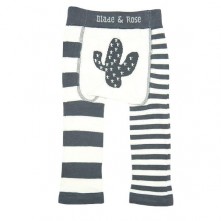 Meia Calça Legging Cactus Tamanho: 6 A 12 Meses Blade And Rose