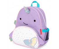 Mochila Infantil Baleia Narval Skip Hop Lilás