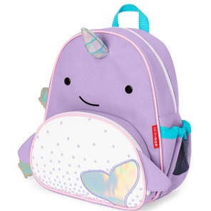 Mochila Infantil Baleia Narval Skip Hop Lilás