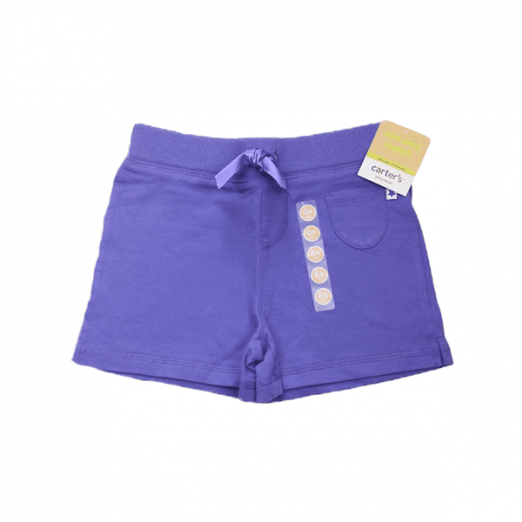 Short Para Menina 2 Anos Roxo Carters