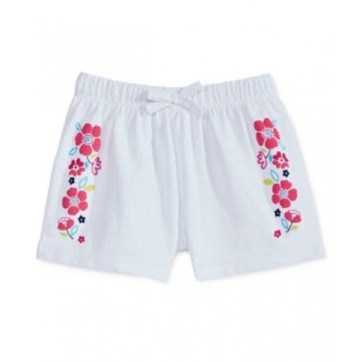 Short infantil branco first impressions