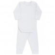 Conjunto Térmico Body Para Bebê Branco Tam RN Dedeka