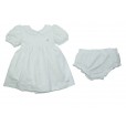 Vestido Infantil Shine Batizado Branco 9 Meses Grow Up