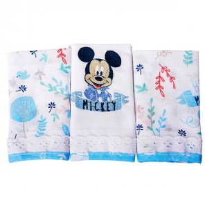 Pano de boca minasrey 3pcs mickey