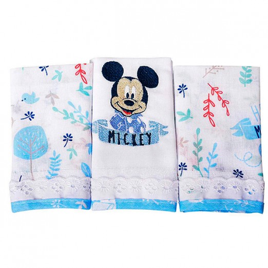 Paninhos de boca babetes mickey minasrey