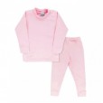 Conjunto Infantil Ultramicro Thermo Para Menina Cacharrel e Calça Rosa Rosebud Tam 08 Anos