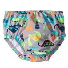 Fralda de Banho Infantil Masculina 3 a 6 Meses Swim Time