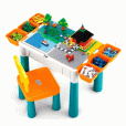 Mesa de Atividades Infantil 9 Em 1 Multikids 3A+