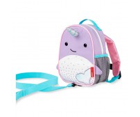 Mochila Infantil Baleia Narval Lilás Skip Hop