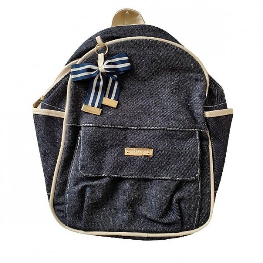 Bolsa De Maternidade Aconchego Jeans Com Chaveiro Hug