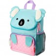 Mochila Infantil Escolar Para Menina Tema Koala Skip Hop Azul e Rosa