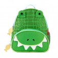 Mochila Infantil Para Menino Zoo Crocodilo Verde Skip Hop