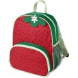 Mochila Infantil Para Menina Tema Morango Skip Hop Vermelho