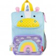 Mochila Infantil Escolar Para Menina Unicórnio Skip Hop Azul