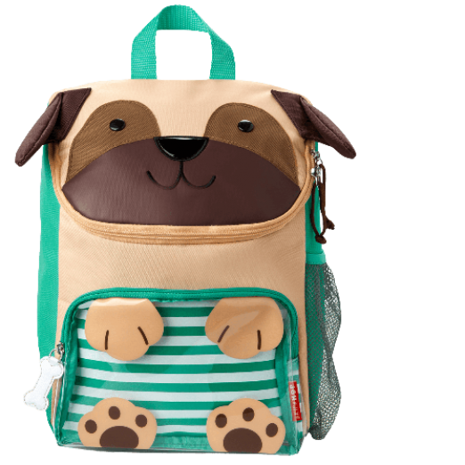 Mochila Escolar Infantil Zoo Cachorro Pug Skip Hop